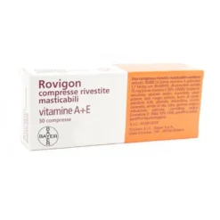 Rovigon vitamine A+E 30 compresse masticabili