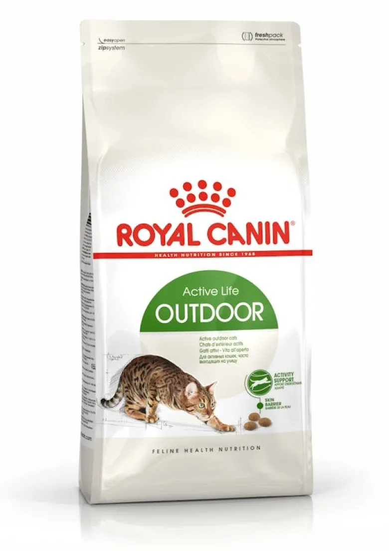 Royal Canin Active Life Outdoor Alimento Secco Per Gatti Adulti 2kg