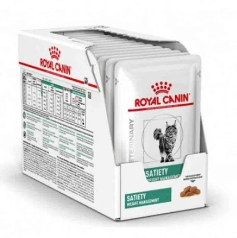 Royal Canin Diet Multipack Satiety Weight Management Umido Per Gatti 12 Bustine Da 85g