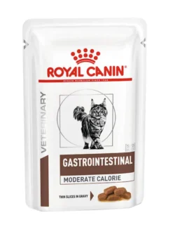 Royal Canin Gastrointestinal Moderate Calorie Straccetti In Salsa Per Gatti 12x85g