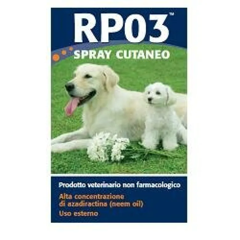 RP03 Spray Veterinario non farmacologico indicato per i cuccioli e le femmine gravide 200ml