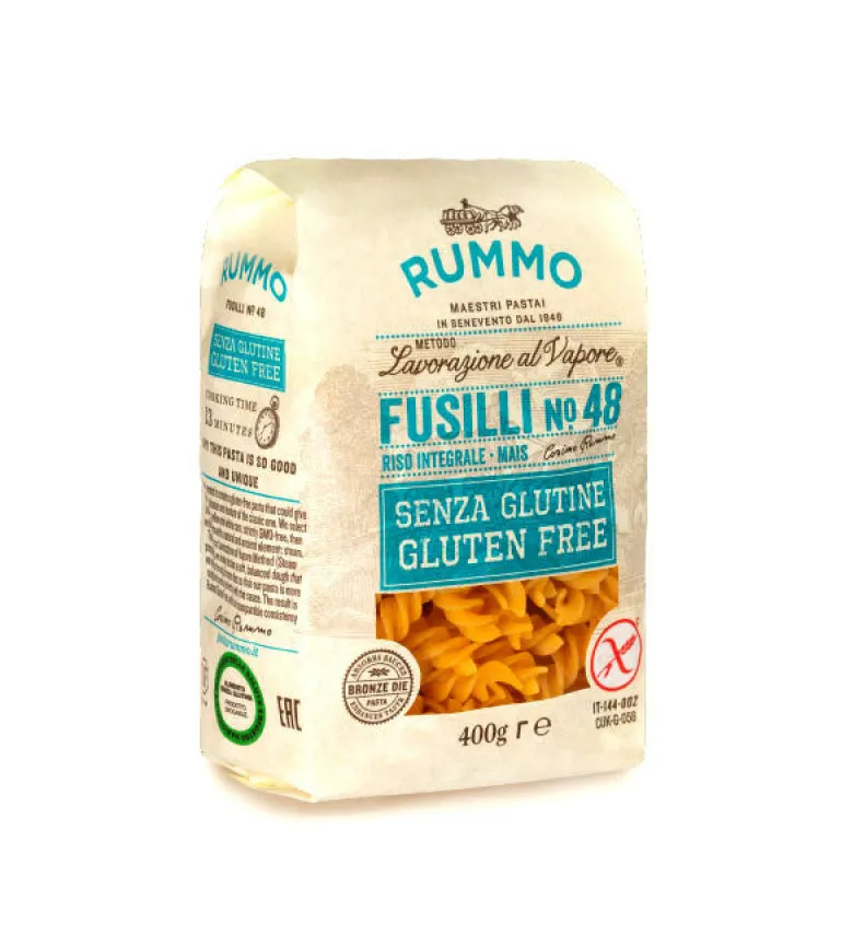 Rummo Fusilli n.48 di riso integrale e mais senza glutine 400g