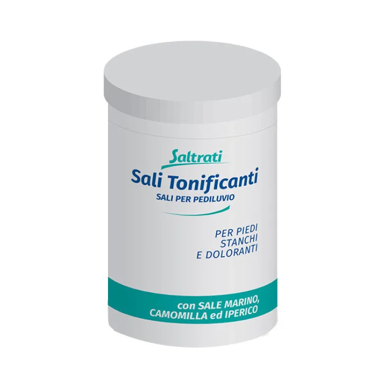 Saltrati Sali Tonificanti per pediluvio piedi stanchi e doloranti 400g