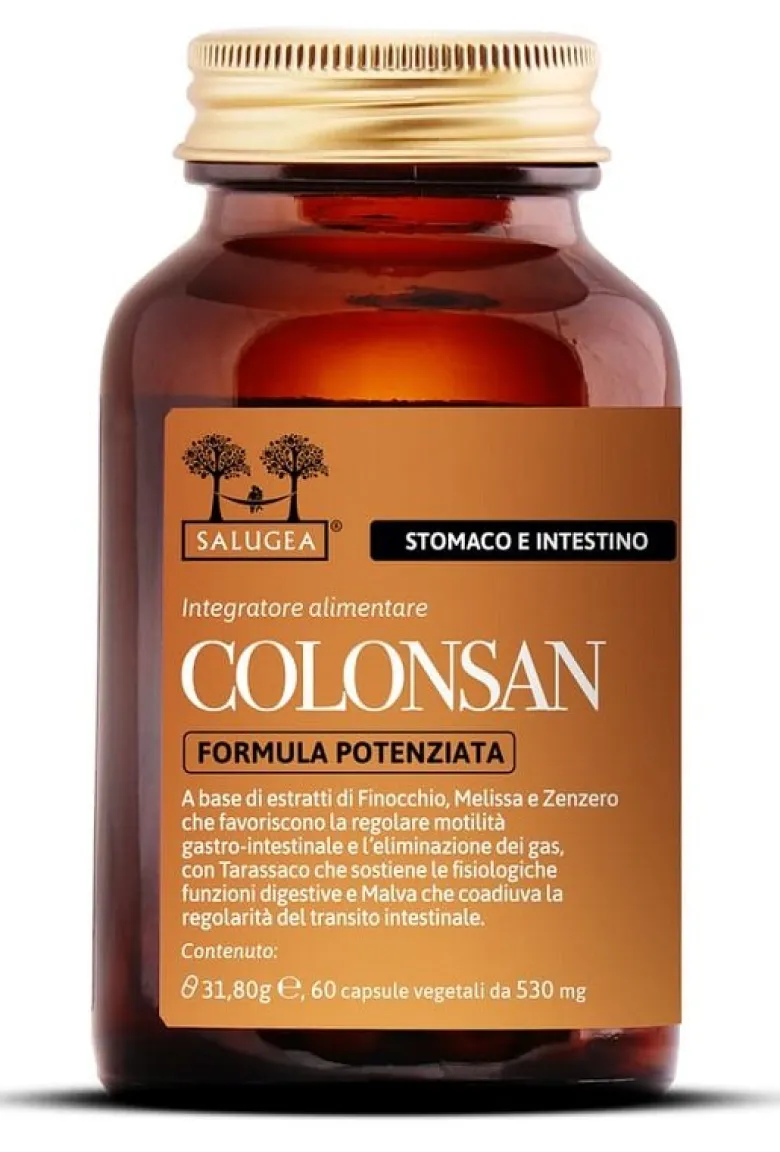 Salugea Colonsan Formula Potenziata utile per la flora intestinale 60 capsule