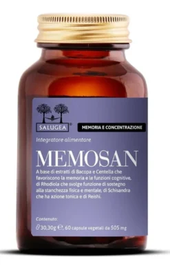 Salugea Memosan utile in caso di ansia e stress 60 capsule