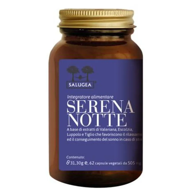 Salugea Serenanotte utile per l'insonnia 60 capsule