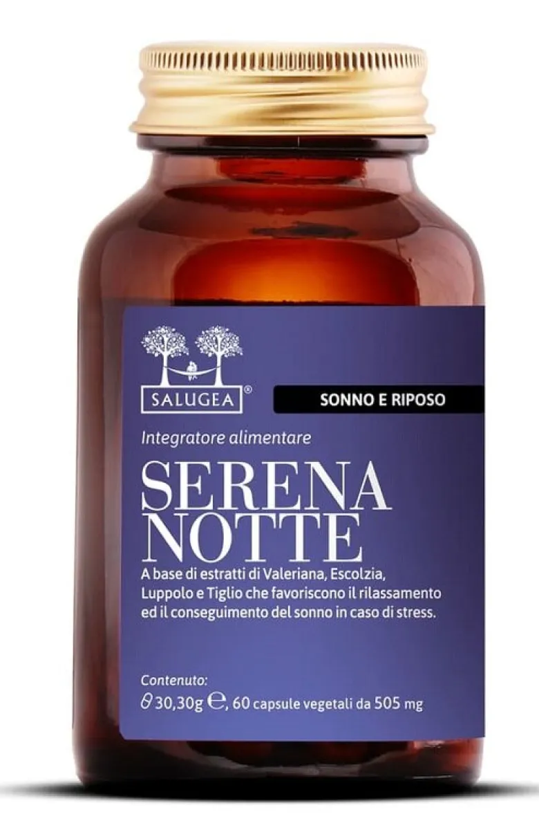 Salugea Serenanotte utile per l'insonnia 60 capsule