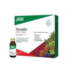 Salus Floradix Ferro e Vitamine integratore alimentare 10 flaconcini