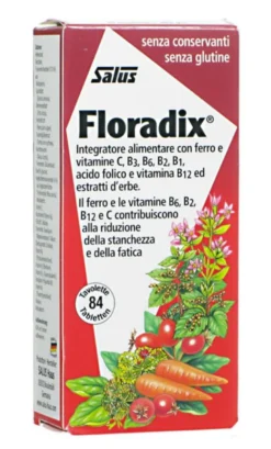 Salus Floradix integratore con ferro e vitamine 84 tavolette
