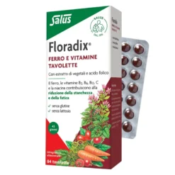 Salus Floradix integratore con ferro e vitamine 84 tavolette