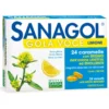 Sanagol Caramelle Gola Veloce gusto Limone 24 caramelle