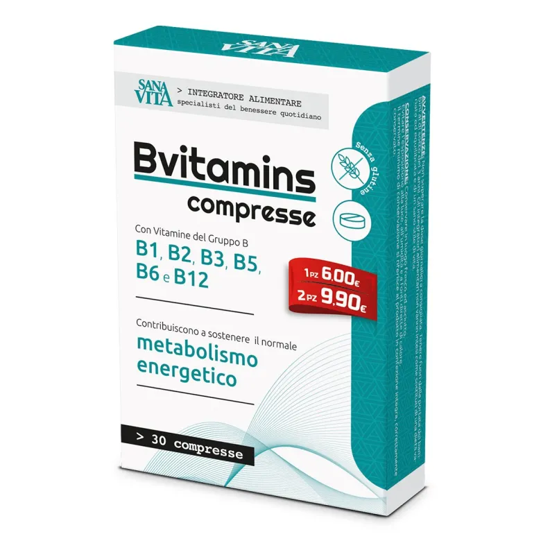 Sanavita B-Vitamins integratore di Vitamine del gruppo B