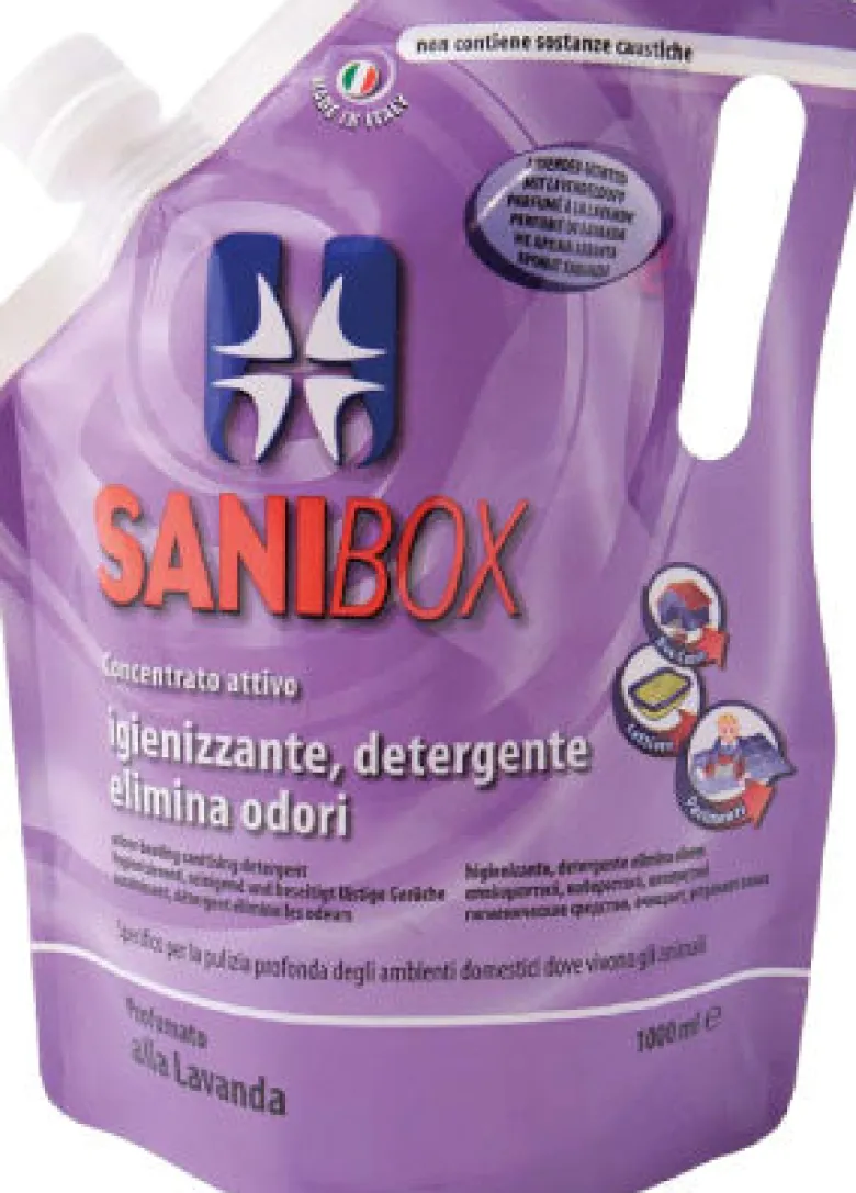 Sanibox Lavanda Detergente Concentrato 1 Litro