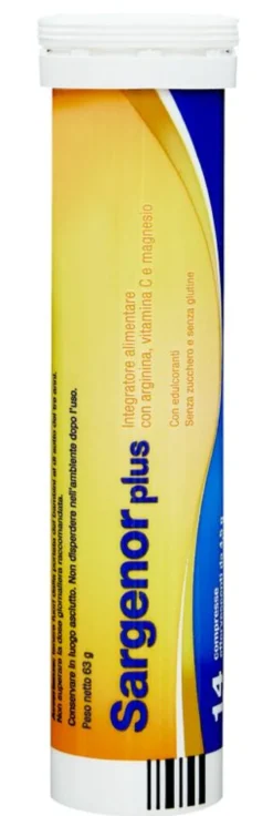 Sargenor plus con vitamina C 14 compresse