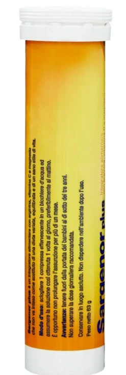 Sargenor plus con vitamina C 14 compresse