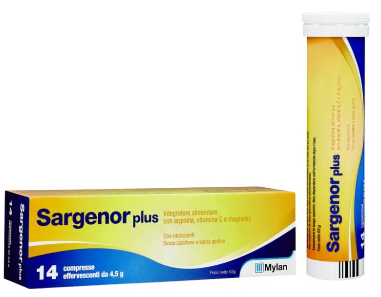 Sargenor plus con vitamina C 14 compresse