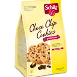 Schar Choco Chip Cookies Biscotti con gocce di cioccolato senza glutine 200g