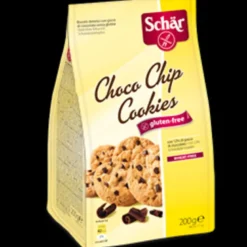 Schar Choco Chip Cookies Biscotti con gocce di cioccolato senza glutine 200g
