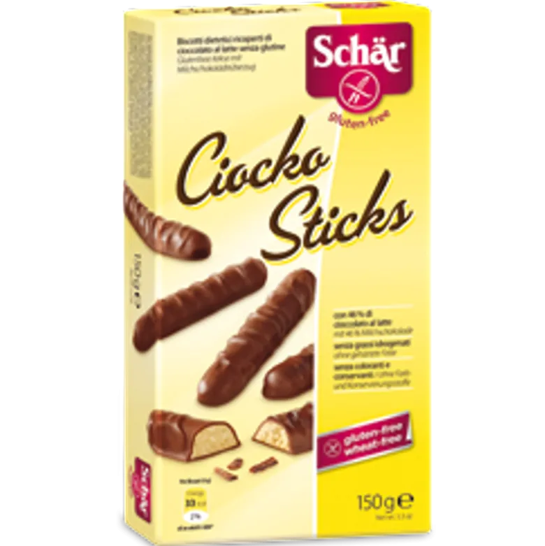 Schar Ciocko Sticks Biscotti dietetici senza glutine 150g