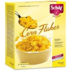 Schar Corn Flakes fiocchi di mais ricchi di vitamine senza glutine 250g