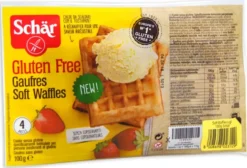 Schar Gaufres Soft Waffles cialde soffici senza glutine 4 pezzi