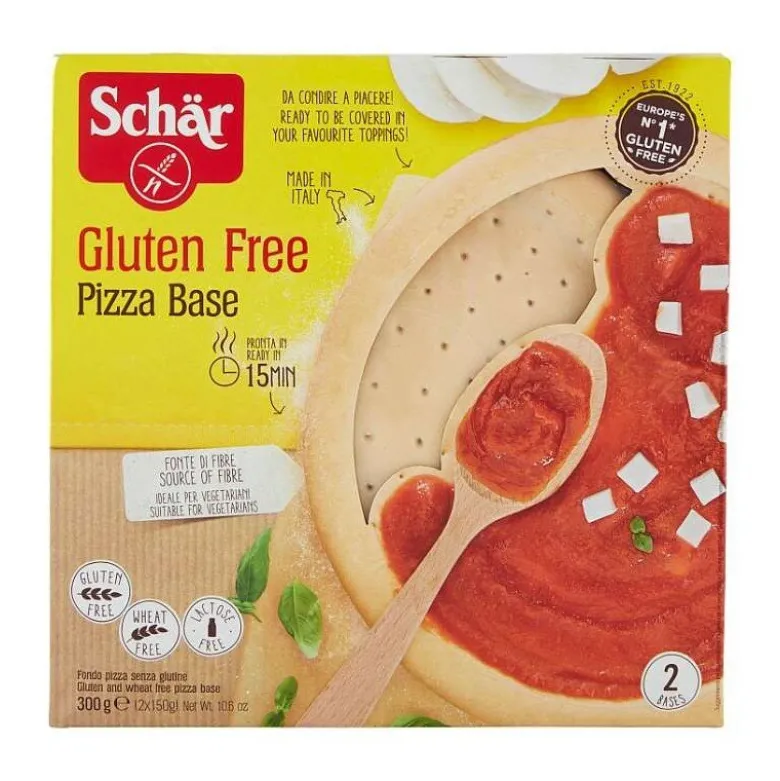 Schar Pizza Base fondo per pizza senza glutine 2x150g