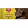 Schar Quadritos wafer al caco ricoperti di cioccolato fondente senza glutine 2x20g