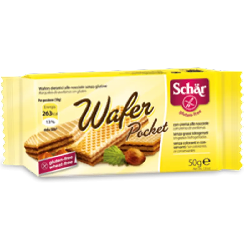 Schar Wafer pocket alle nocciole senza glutine 50g