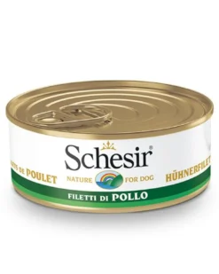 Schesir Filetti Di Pollo Cibo Umido Cani Adulti Lattina 150 g