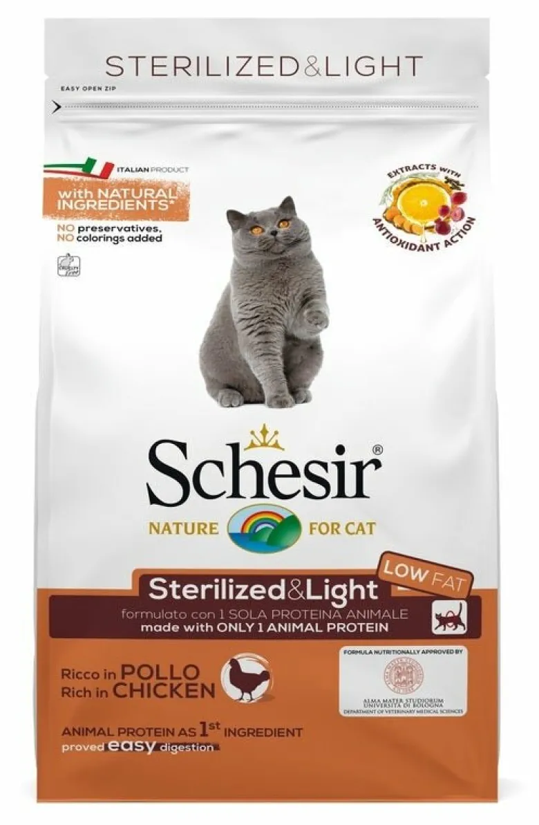 Schesir STERILIZED & LIGHT Adult Cat