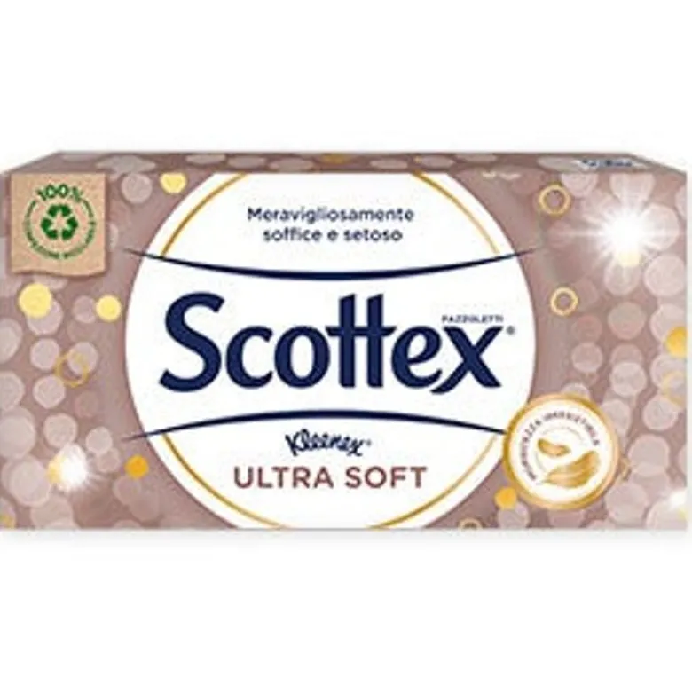 Scottex Ultra Soft Fazzoletti Box 80 Pezzi