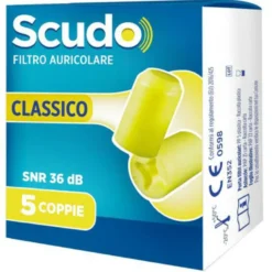 Scudo Classico filtro auricolare 5 coppie