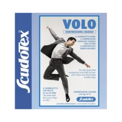 Scudotex Gambaletto Uomo Cotone Compressione Leggera Blu Cod.456 Misura 2 (S)