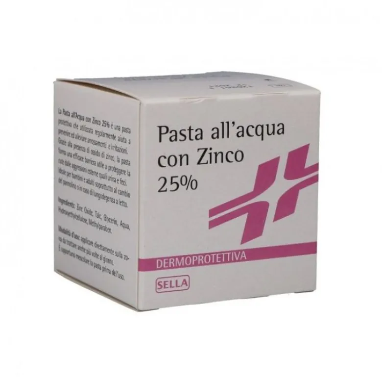 Sella Pasta all'acqua con zinco 25% 100ml