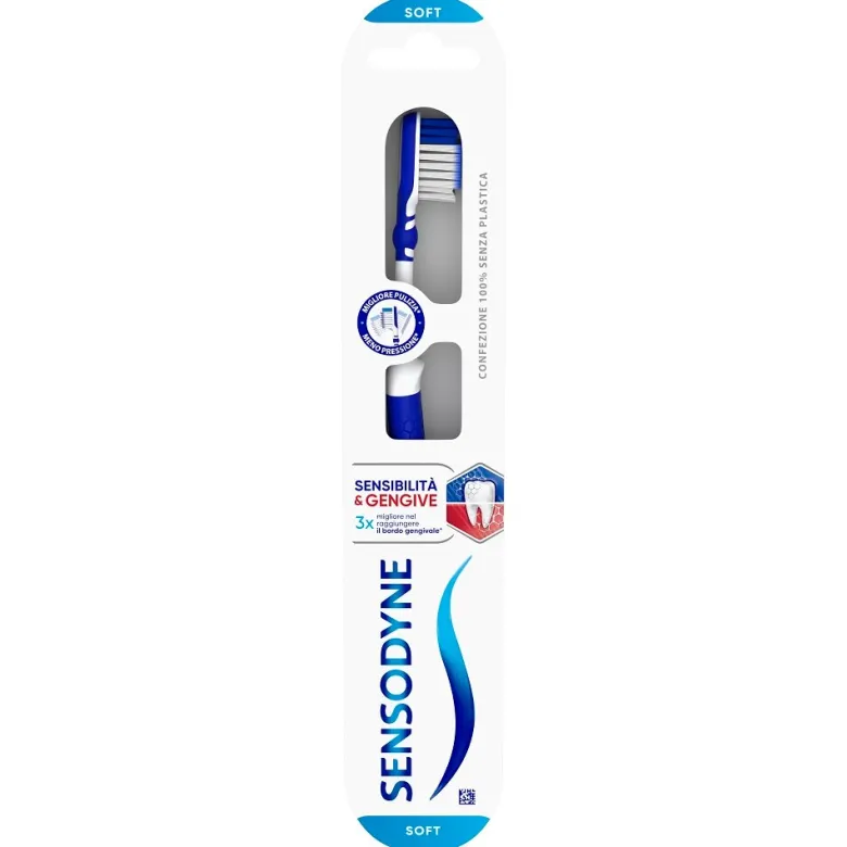 Sensodyne Sensibilità & Gengive Spazzolino Morbido Per Denti Sensibili Soft
