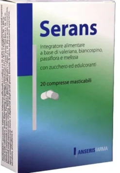 Serans Distensivo integratore alimentare utile per il rilassamento 20 compresse