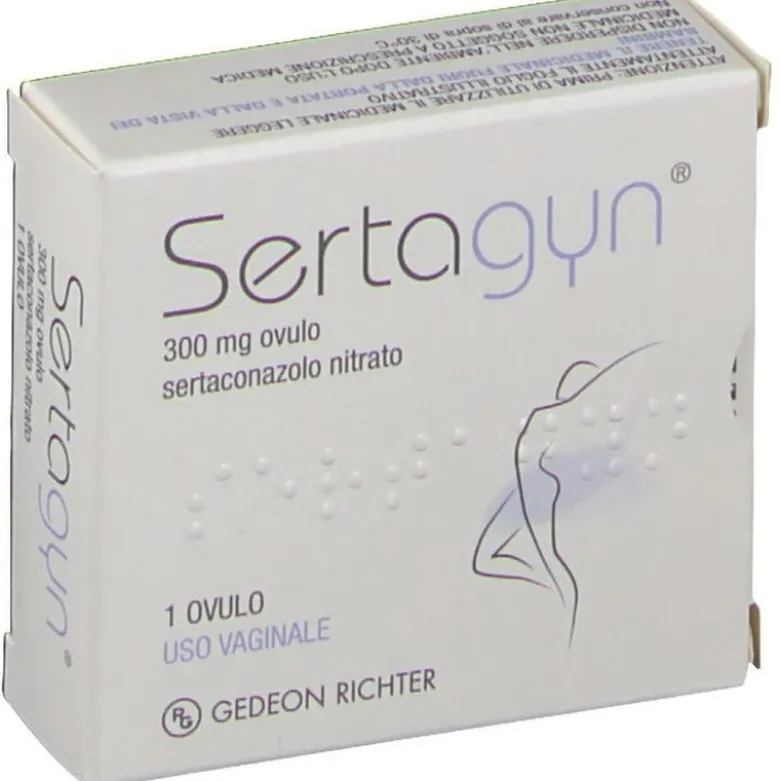 Sertagyn 1 Ovulo Vaginale 300mg