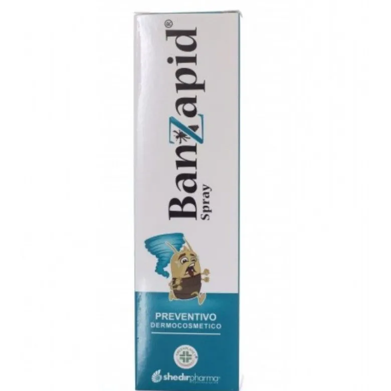 Shedir Pharma Banzapid Spray Prevenzione lendini e pidocchi 100ml