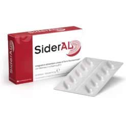 SiderAL integratore di Ferro con Vitamina C e Vitamina B12 20 capsule