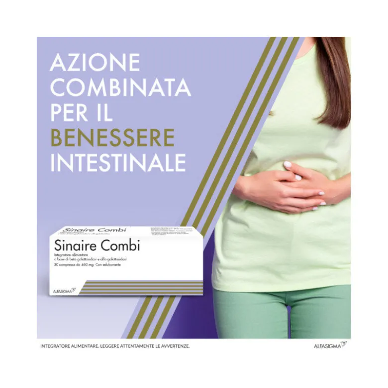 Sinaire Combi 30 Compresse - Integratore Digestione Naturale