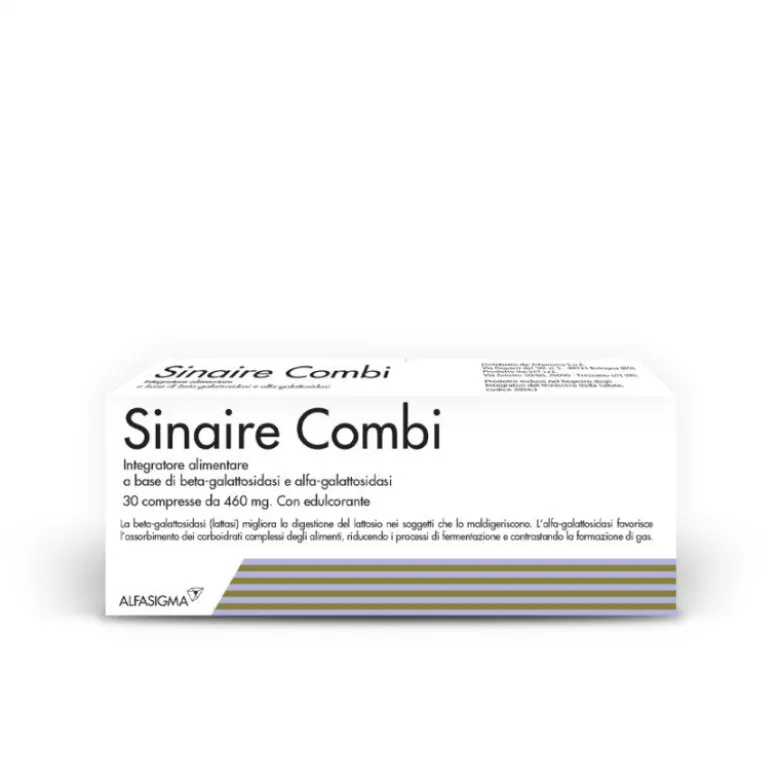 Sinaire Combi 30 Compresse - Integratore Digestione Naturale