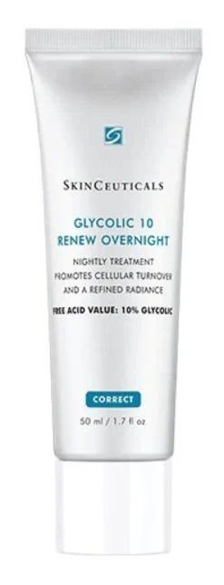 SkinCeuticals Glycolic 10 Renew Overnight Crema viso notte con acido glicolico 50 ml