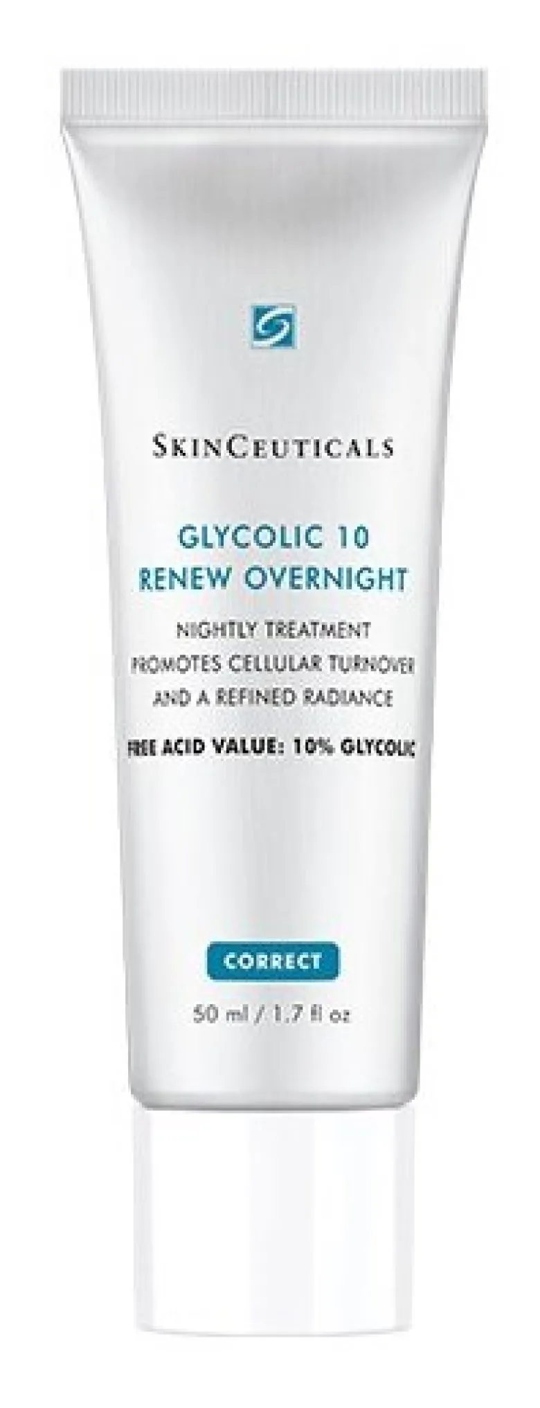 SkinCeuticals Glycolic 10 Renew Overnight Crema viso notte con acido glicolico 50 ml