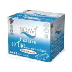 Soavi Assorbenti Bio Ali Notte 10 Pezzi
