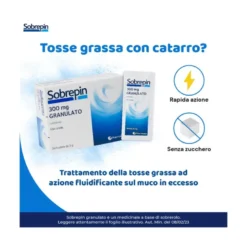 Sobrepin Granulato fluidificante 300 mg 24 bustine