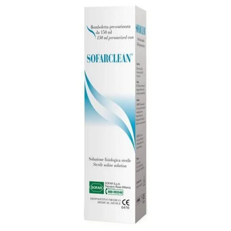 Sofarclean Soluzione Fisiologica 150ml Idratazione e Purezza