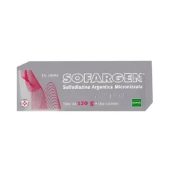 Sofargen Crema antibatterico locale per ustioni e lesioni cutanee 1% 120g