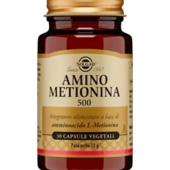 Solgar Amino Metionina 500 30 Capsule Vegetali
