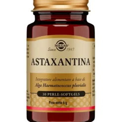 Solgar Astaxantina 30 Perle - Antiossidante Naturale Potente