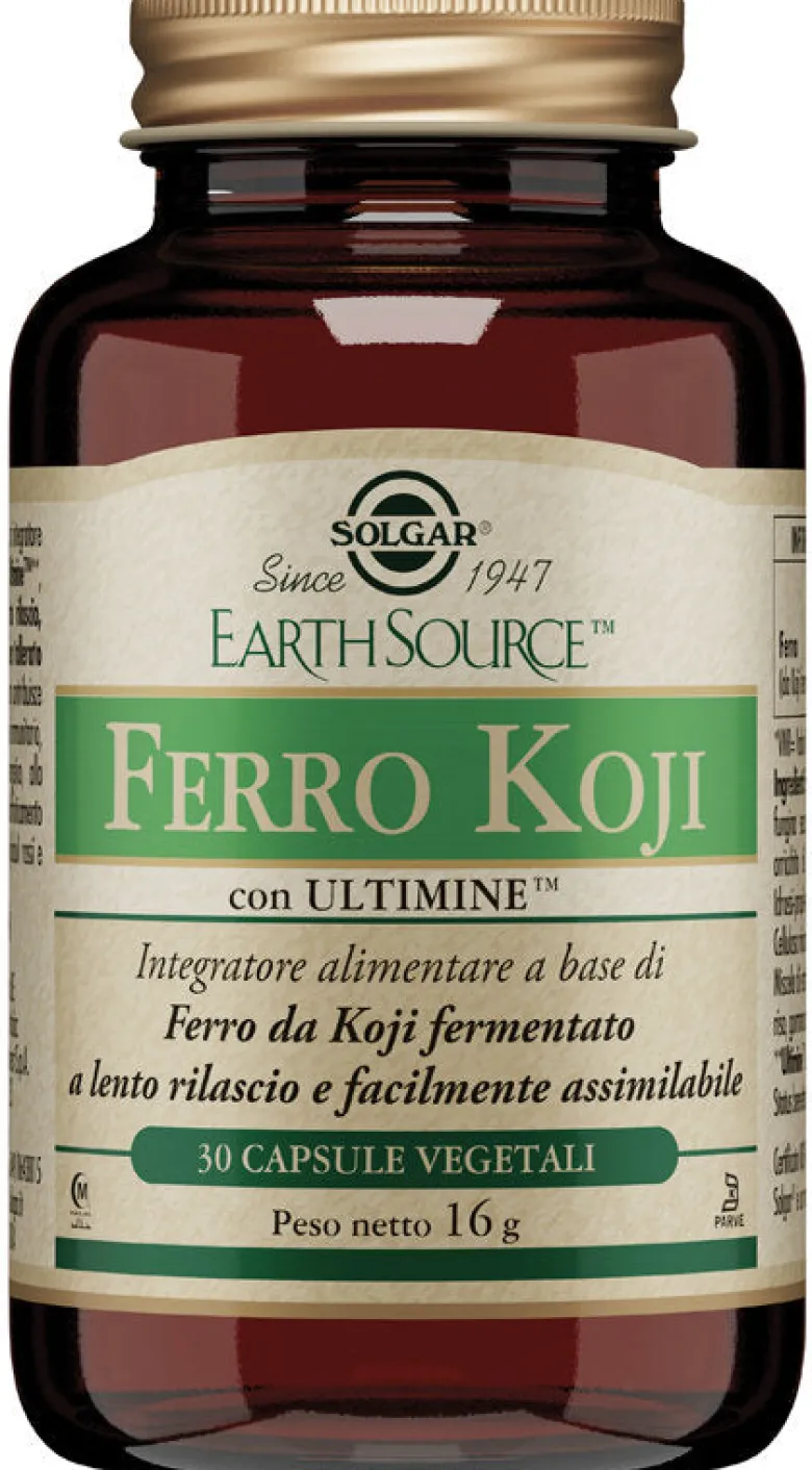 Solgar Ferro Koji Ultimine integratore di ferro 30 capsule vegetali